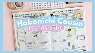 Hobonichi Cousin Plan With Me ✩ Christmas Week