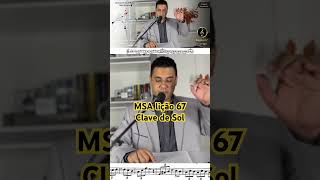 MSA lição 67 clave de Sol #solfejo #musicacomjadiael #musica #lerpartitura