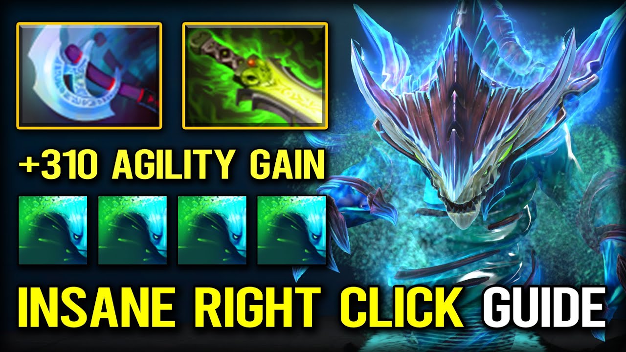 INSANE RIGHT CLICK CARRY MORPHLING With Manta Style + Ethereal Build +310 Agility Gain 7.40 DotA 2