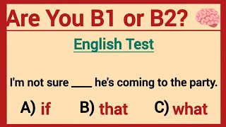 98% Fail This Level B English Test! ❌ Can You Pass? (50 MCQs)