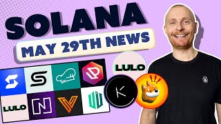 Solana Update 29th May 2024: $SOL, Airdrops, Market Update.