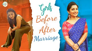 Girls Before Marriage VS After Marriage | Expectation vs Reality | Lahari Telugu vlogs | Butta Bomma
