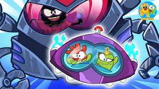 Super-Noms💚 VS Spider🕷️ | Superhero Rescue Team🚀|Om Nom Stories Presented by Baby Zoo Story