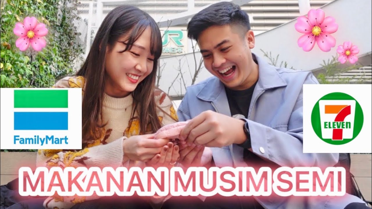 HUNTING MAKANAN MUSIM SEMI DI MINI MARKET JEPANG BARENG JEROME!!!