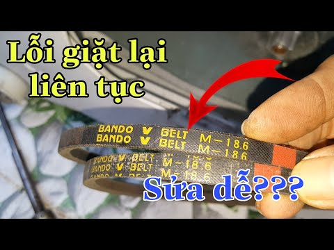 ✅Ai nghĩ đây lại là nguyên nhân || Xử lý MÁY GIẶT bị lỗi giặt lại liên tục