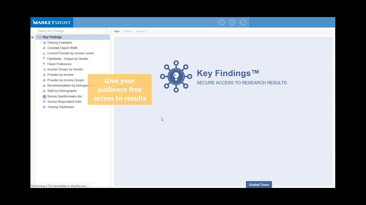 MarketSight - Key Findings - YouTube