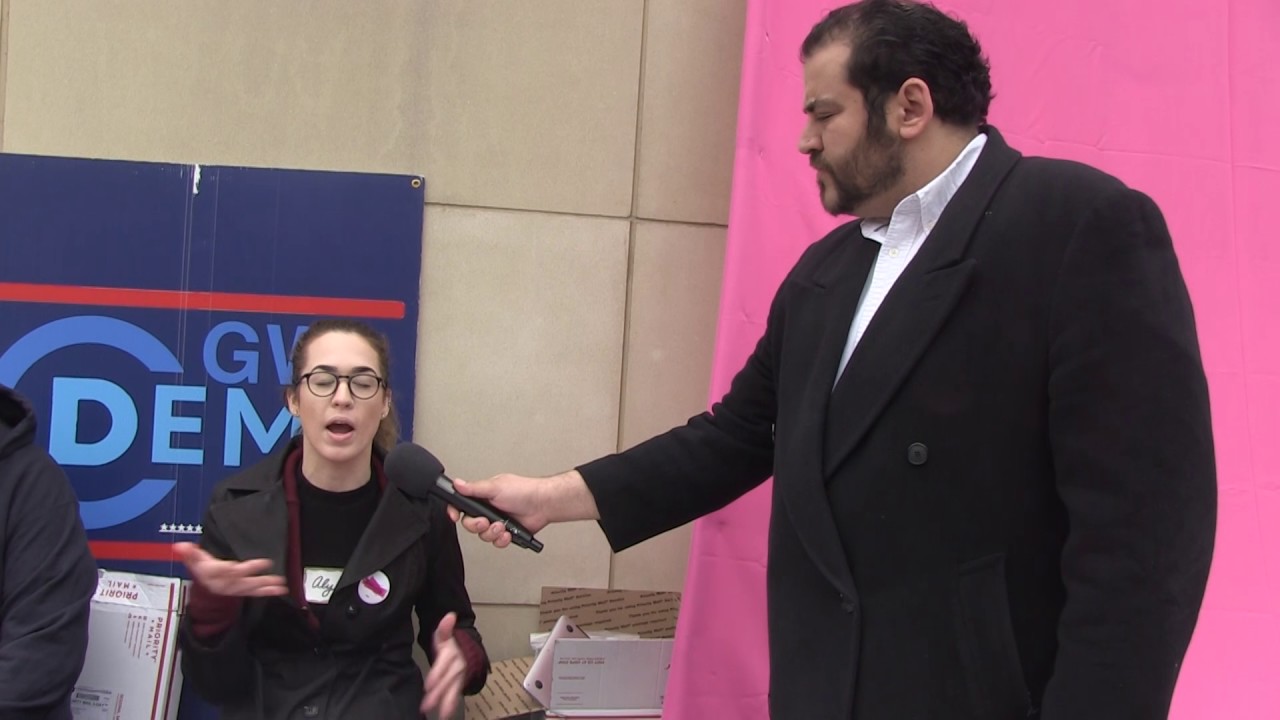 MRCTV's Nick Kangadis Crashes GWU Planned Parenthood "Storytelling" Event