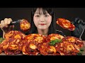 직접만든 매콤한 가리비찜 먹방🔥 SPICY SCALLOPS MUKBANG | EATING SOUNDS