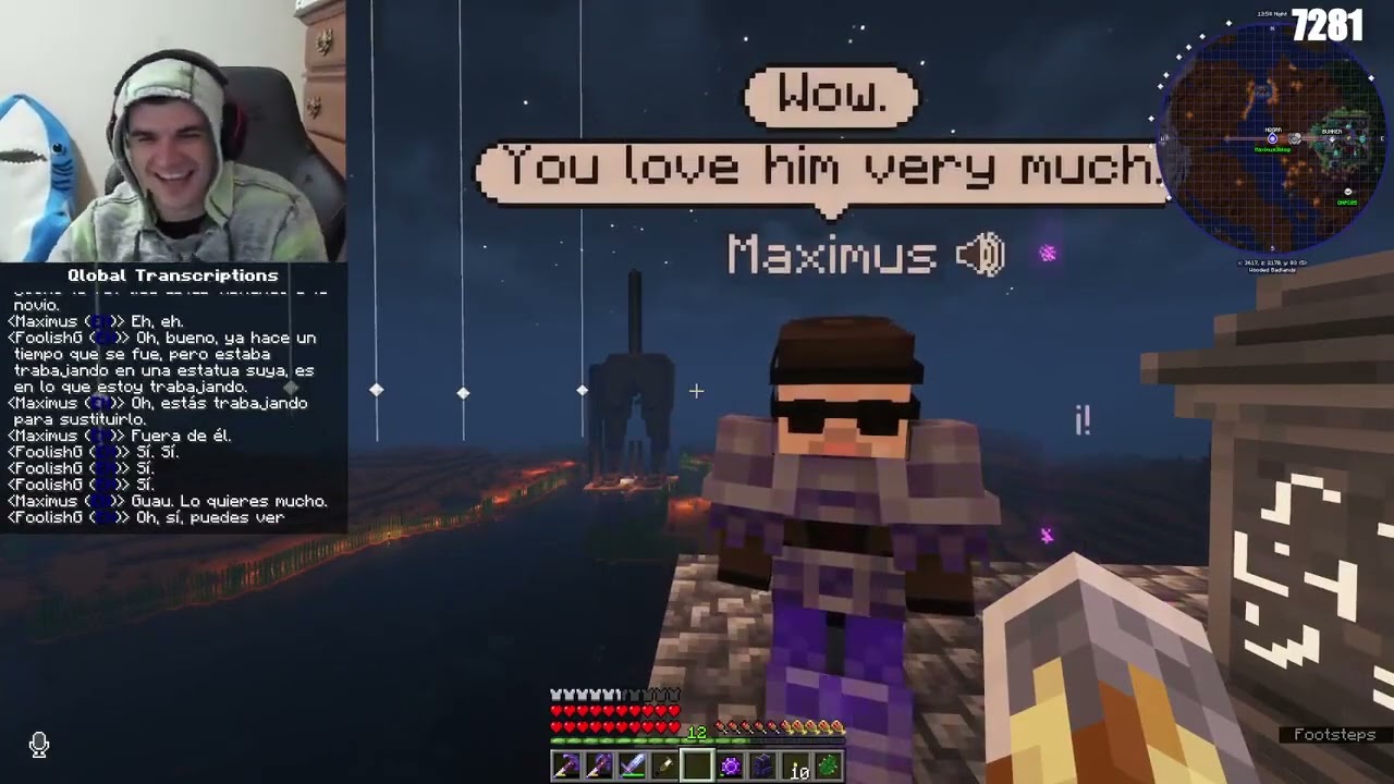 MAXIMUS ATRAPA FOOLISH EN LA BANDERA HACIENDO UNA ESTATUA PARA VEGETTA