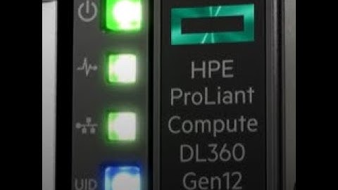 HPE ProLiant Compute DL360 Gen12 Product Animation