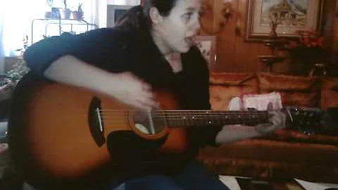 Amber D. Holley  singing Wagon Wheel