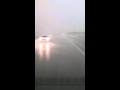 امطار طريق الساحل الشعيبه