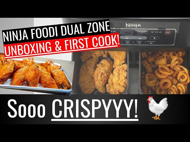 My New Mom Mealtime Hack: The Ninja Foodi Dual Zone Air Fryer - The Mom Edit