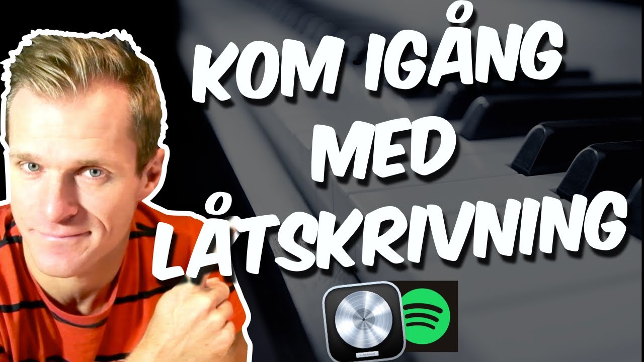 Såhär kommer du igång med Låtskrivning (steg för steg)