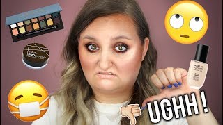 UGH..F*CK | FULL FACE USING PRODUCTS I HATE | RAWBEAUTYKRISTI