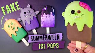 These Spooky Popsicles will NEVER MELT! 👻🍦| Sumeerween DIY Craft