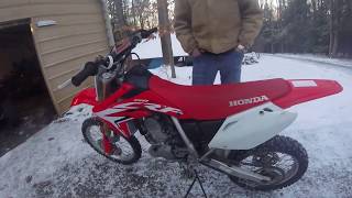 Review on a 2019 Honda CRF150RB