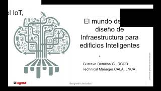 SEMINARIO WEB  El mundo del IoT,  diseño de Infraestructura para edificios Inteligentes