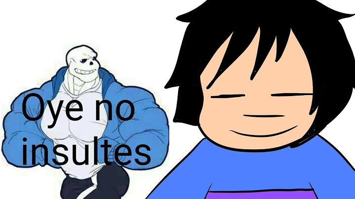 Los niños de ahora no saben que es undertale