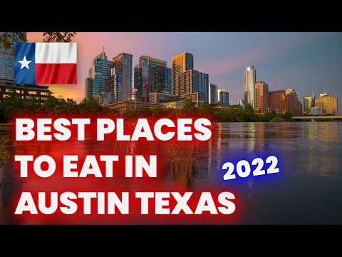 Video: Najbolji restorani u Austinu