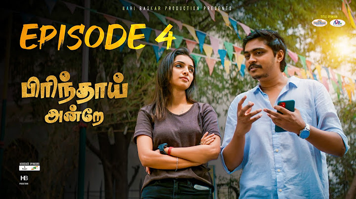PIRINDHAAI ANDRE | Episode 4 | Hari Baskar | Deepika Damu | VJ Ashiq | Nishanth Kumar | Web Series