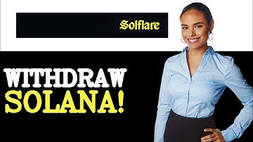How To Withdraw Solana From Solflare Wallet (2025)