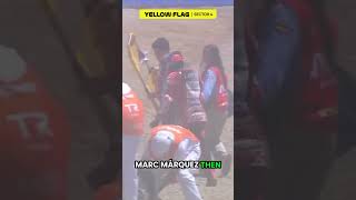 MARC MARQUEZ IS DOWN! The Shocking Moment the Baby Alien Hit the Gravel! 😱💥 #motogp #vedaegapratama