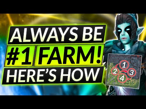 Why 99% of CARRIES NEVER RANK UP - Farming Patterns for Position 1 - Dota 2 Guide