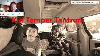 Kid Temper Tantrum Cuts Up Sisters Dance Recital Dress 8K Subscribers Special Reaction