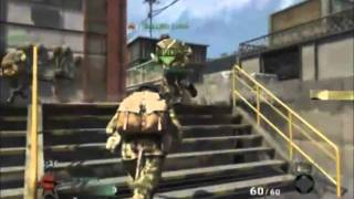 Call of Duty: Black Ops Epic Tomahawk throw across the map