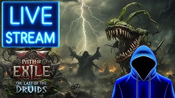 Path of Exile 2 Plant Druid Endgame then Raiders of the Blackveil