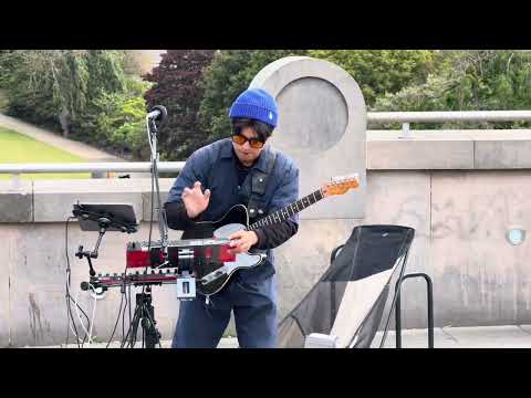 Joje | Soulful Busking on The Mound, Edinburgh | South Korean Musician Live Performance