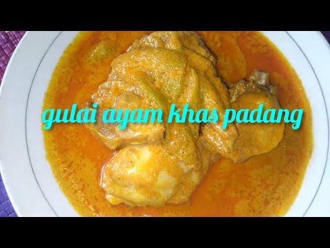 Resep Gulai Ayam Kemumu Padang