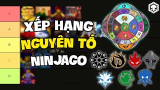 Bảng Xếp Hạng Những Nguyên Tố Tuổi Thơ Trong Ninjago | Bí Mật Cơn Lốc Ninjago | Ten Anime