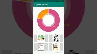 Expense manager app or Expense tracker app