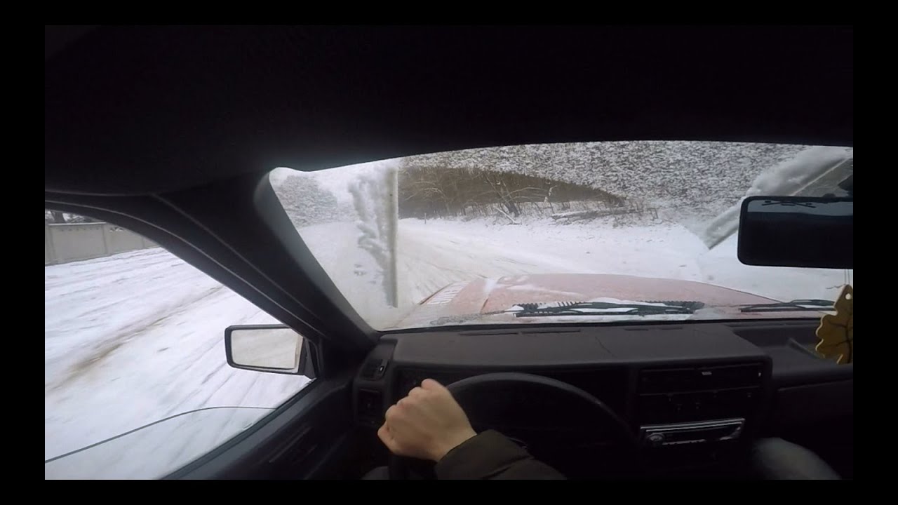 Volvo 340 - First Snow 2016 GoPro
