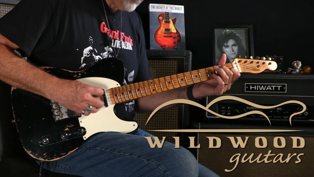 Fender Custom Shop Wildwood 10 1955 Telecaster - Heavy Relic • Серийный номер: R135096