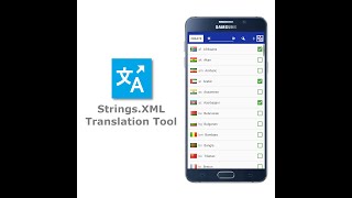 Strings.XML - Translation Tool screenshot 1