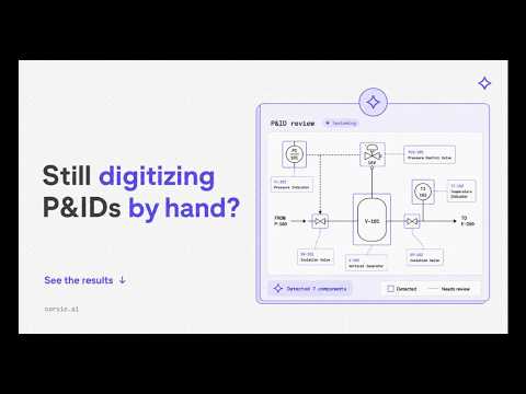 Digitizing P&IDs using Corvic AI