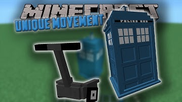 Minecraft: Unique Movement - (Segways & Tardis) - Mod Review