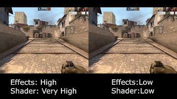 CSGO - Smoke/fire shader and effects high/low settings comparison