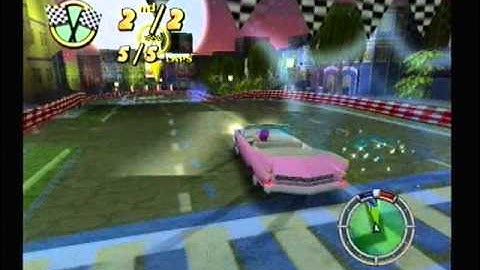 Simpsons Hit And Run - Secret vehicle Playthrough (Part 29)