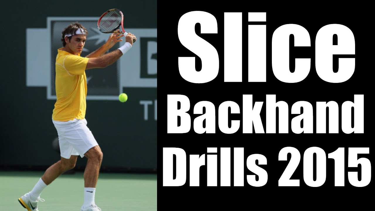Slice Backhand Working On The Slice Top Tennis Training YouTube