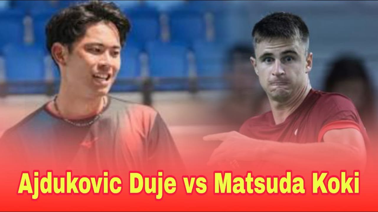Duje Ajdukovic vs Koki Matsuda (松田康希) | Matsuyama Challenger 2025