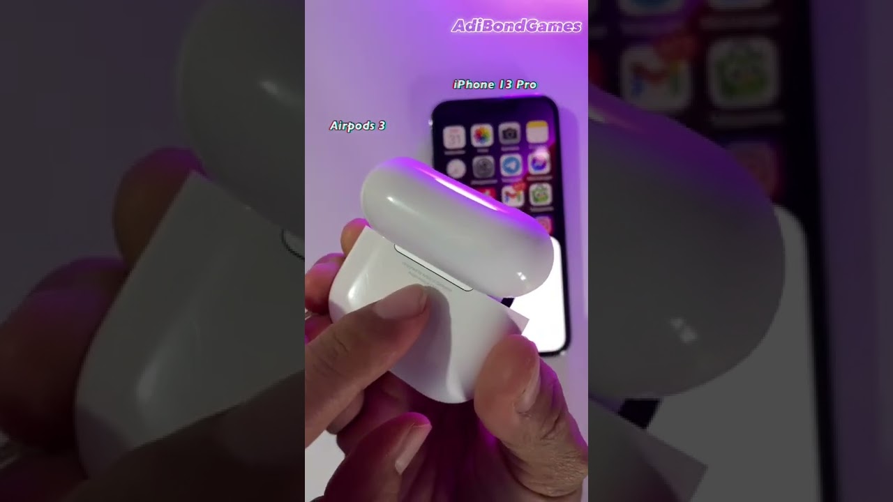 Airpods 3 with iPhone 13 Pro 