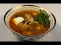 Uzbek Cuisine-Mastava (soup)