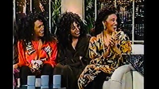 The Pointer Sisters - Interview \u0026 performance 1990