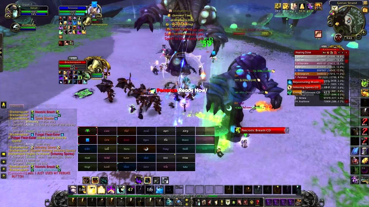 Lucid vs. Brackenspore (Normal) Discipline Priest PoV