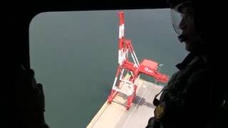 M160716B 海上自衛隊小松島基地 SH-60J 体験搭乗①