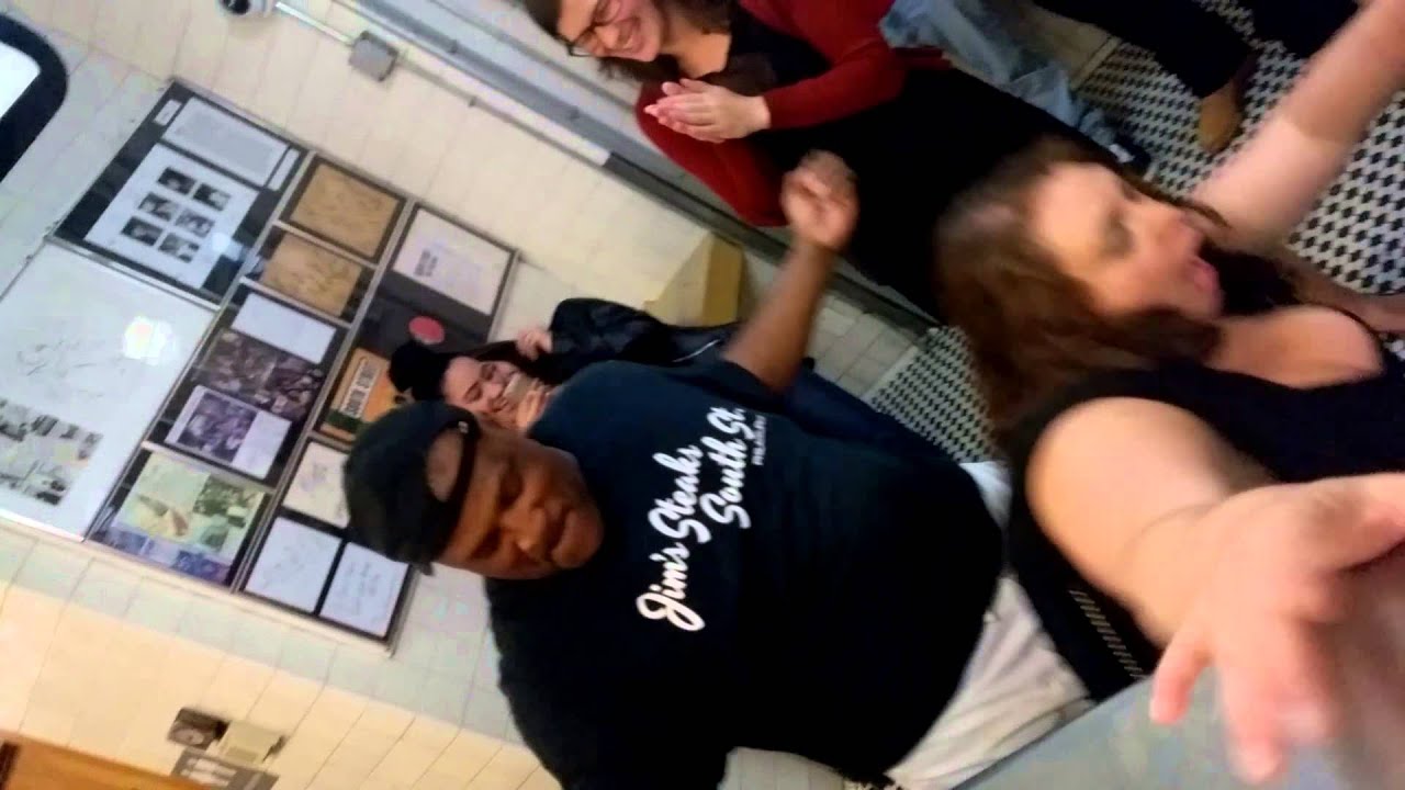 Always a party at Jim's Steaks South Street